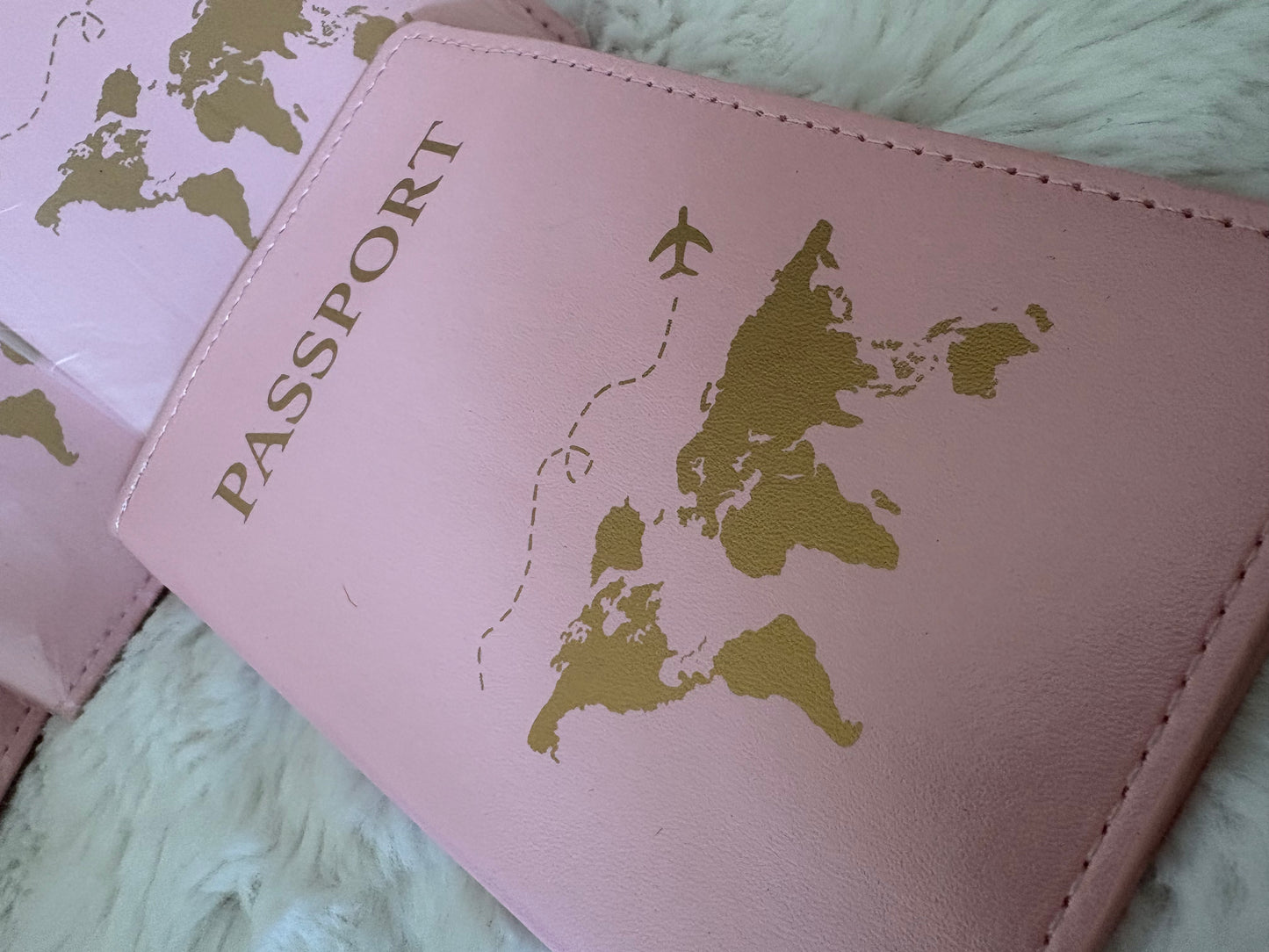 Passport Holder Pink